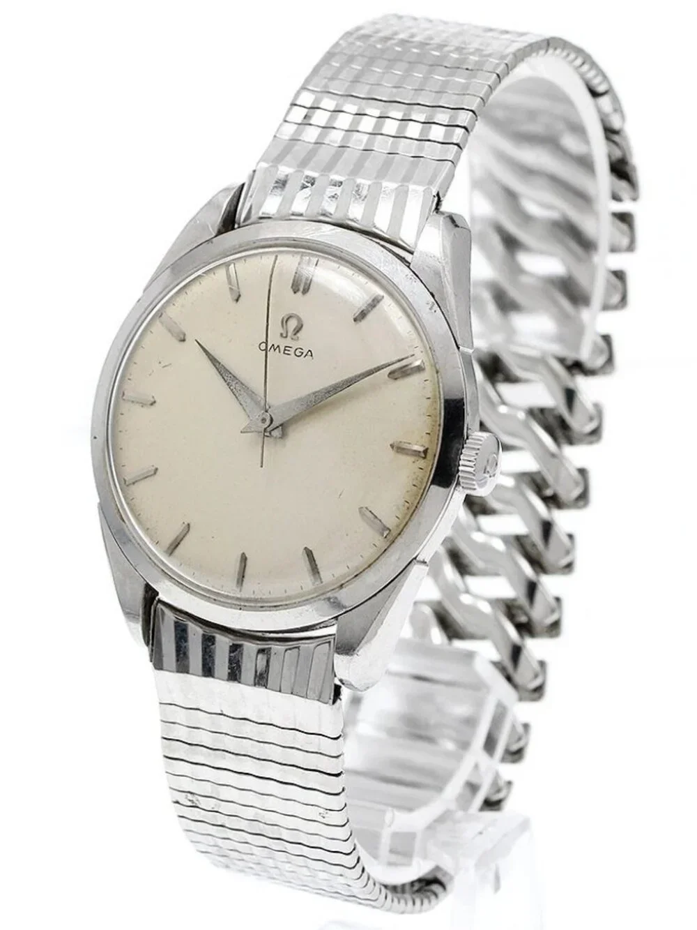 OMEGA De Ville 111.0107 Round Cal.625 gray Dial Hand Winding Men's Watch